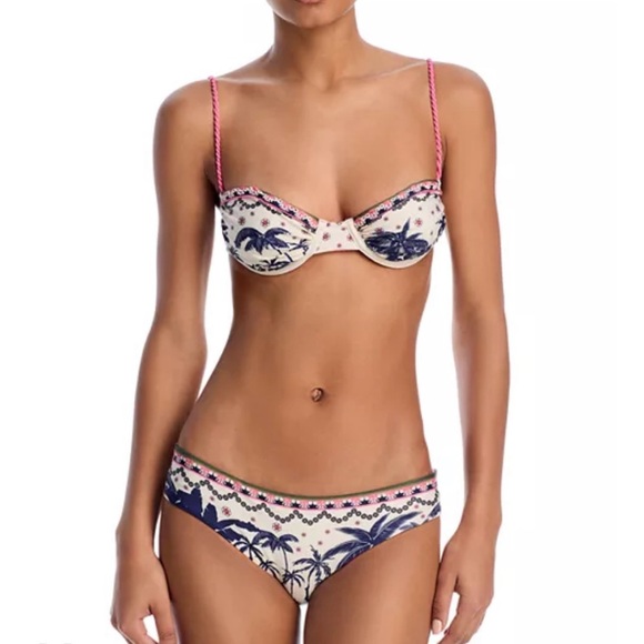 Agua Bendita Other - Agua Bendita Ankara Palms Tropical Print Bikini Set